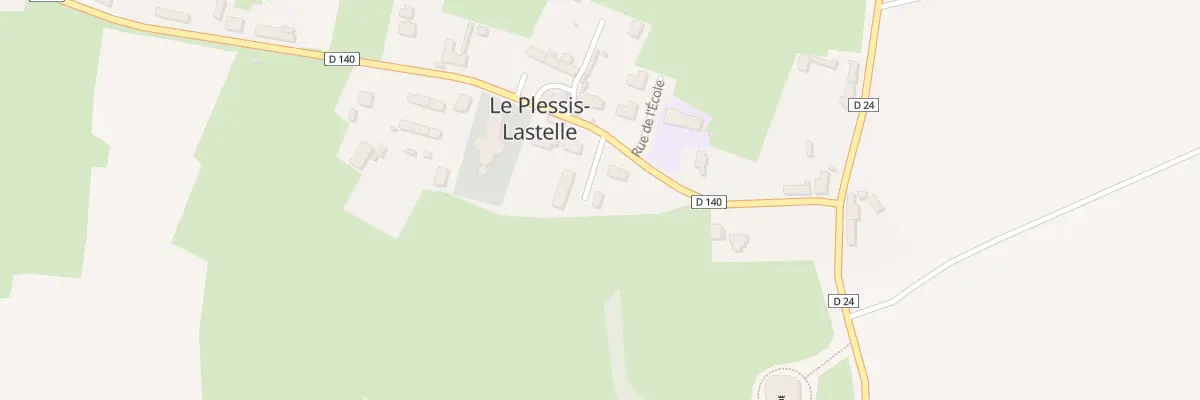 Plan du 3 Imp de la Quatre Vingt Dixieme au Plessis-Lastelle