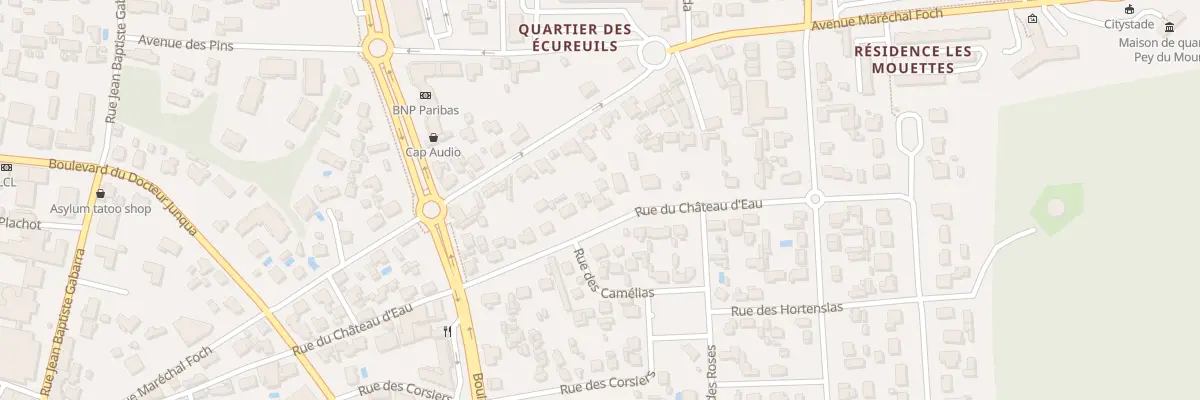 Plan du 29 Rue du Chateau d’Eau à Capbreton