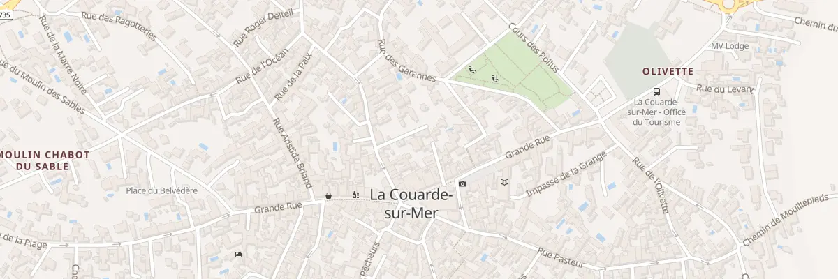 Plan du 5186 Ven du Vieux Bourg à La Couarde-sur-Mer