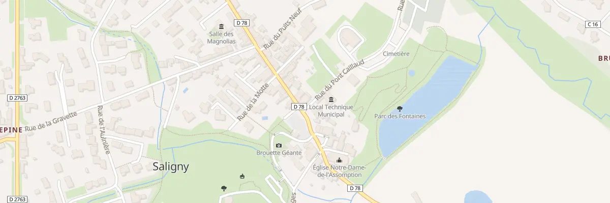 Plan du 2 Rue de la croix aux forgerons à Bellevigny