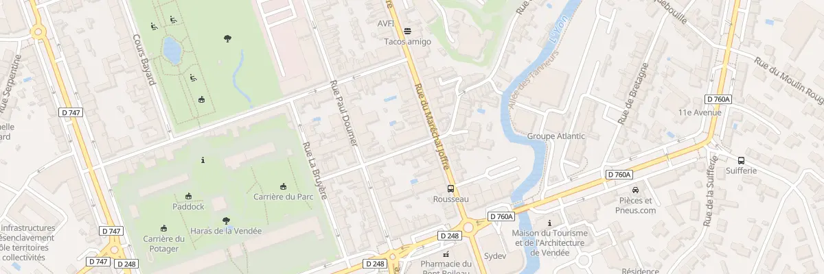 Plan du 102 Rue Marechal Joffre à La Roche-sur-Yon