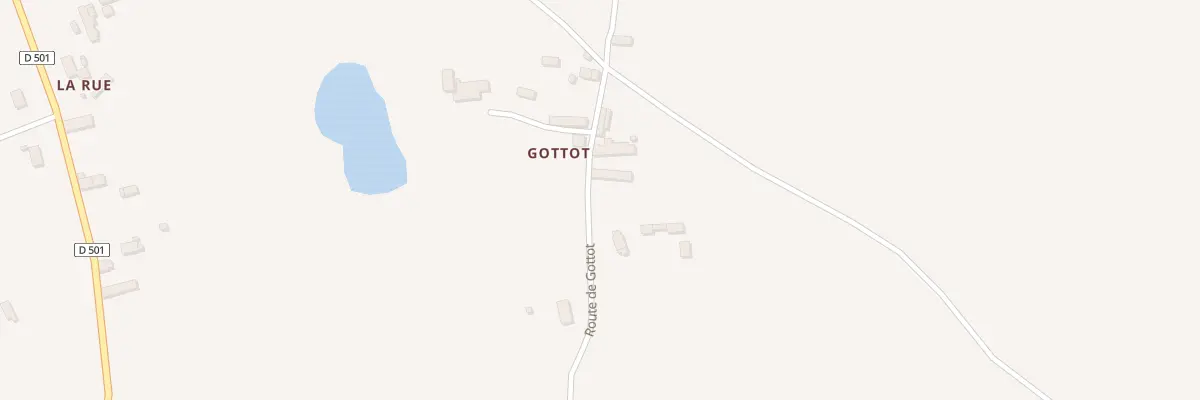 Plan du 14 Rte de Gottot à Étienville
