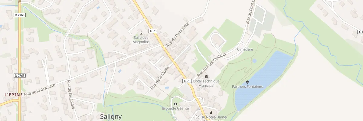 Plan du 12 Rue de la croix aux forgerons à Bellevigny