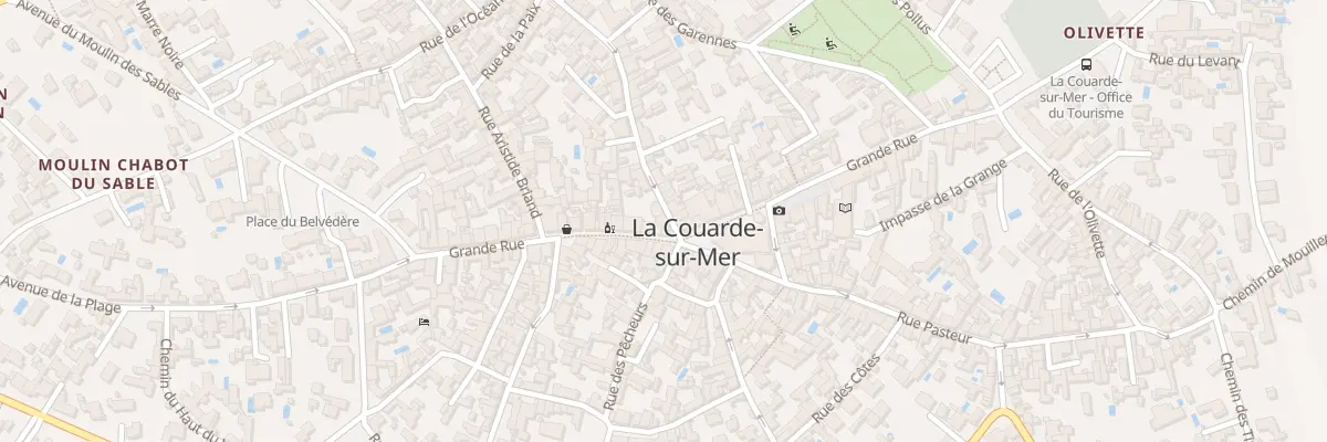 Plan du 1 Rue des Tuileries à La Couarde-sur-Mer