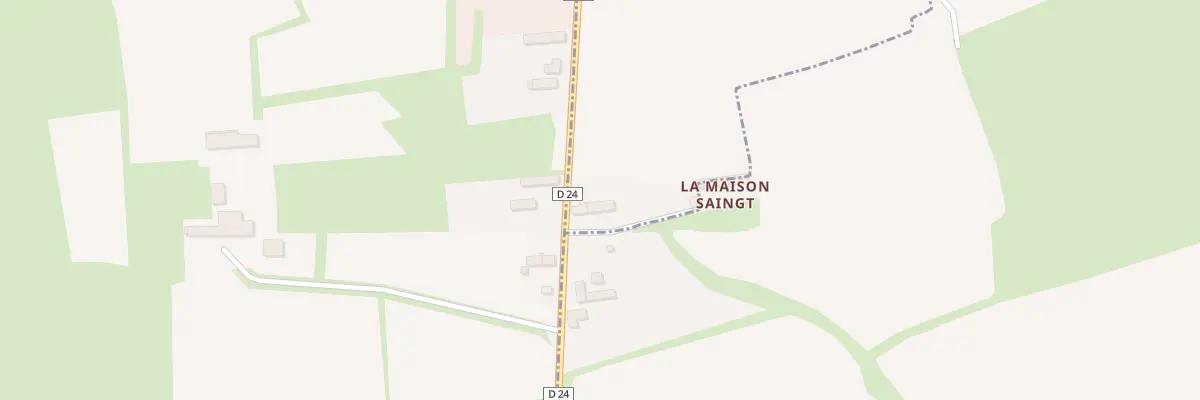 Plan du 1 Rue du Chemin Perrey à Gorges
