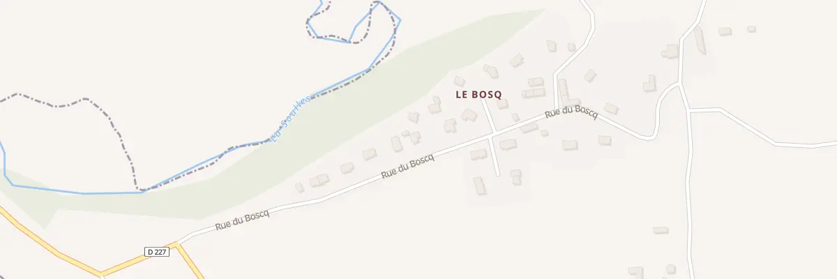 Plan du 6 Rue du Boscq à Nicorps