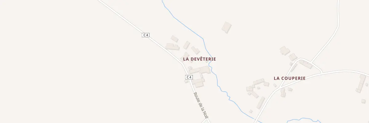 Plan du 5088 La Deveterie au Châtellier