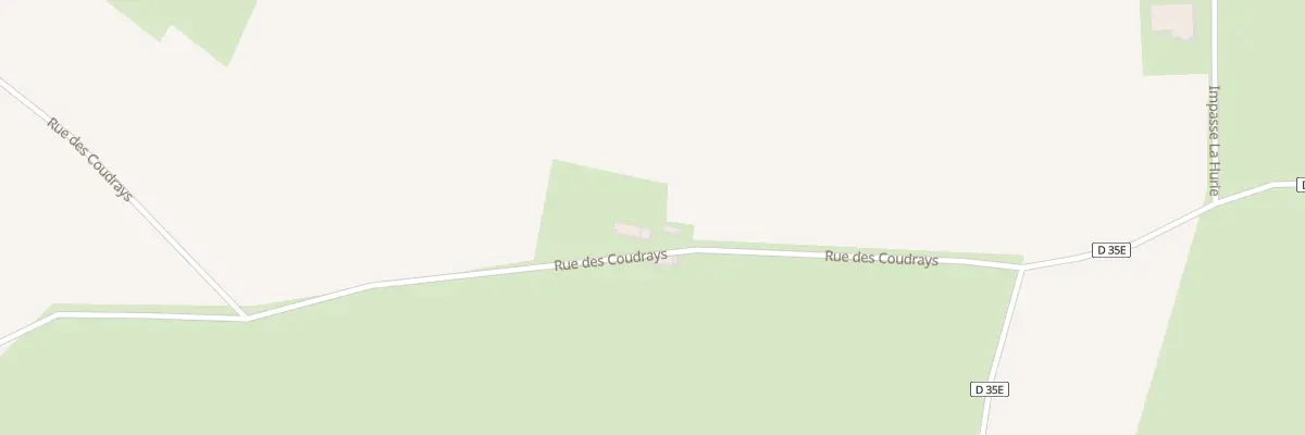 Plan du 2 Rue des Coudrays au Mesnil-Aubert