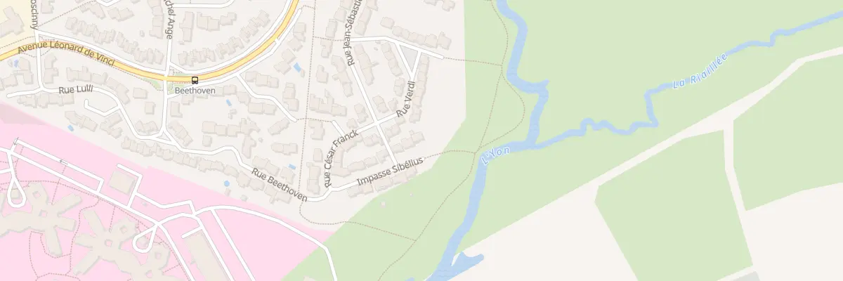 Plan du 23 Imp Sibelius à La Roche-sur-Yon