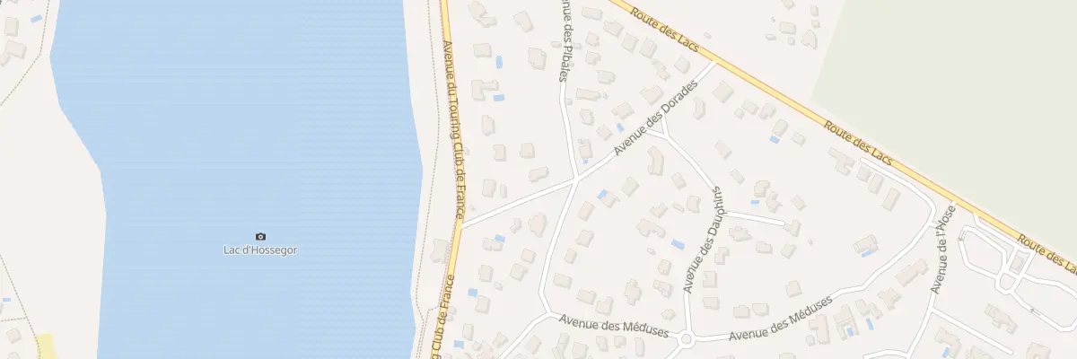 Plan du 107 Av des Dorades à Soorts-Hossegor