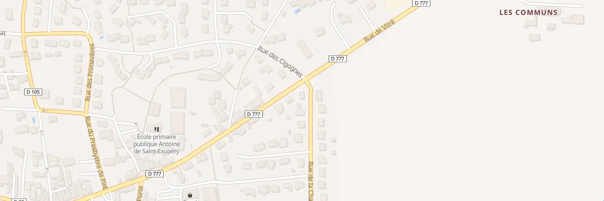 Plan du 2 Rue de la Champagne à Piré-Chancé