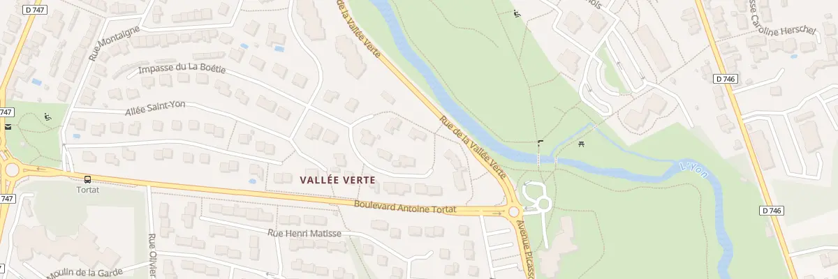 Plan du 35 Imp Clément Marot à La Roche-sur-Yon