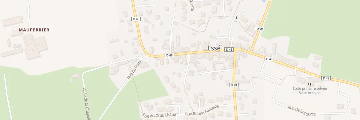 Plan du 23 Rue des Artisans à Essé