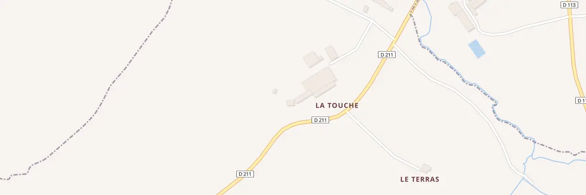 Plan du 5066 La Haute Touche à Chauvigné
