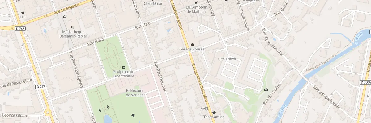 Plan du 48 Rue Marechal Joffre à La Roche-sur-Yon