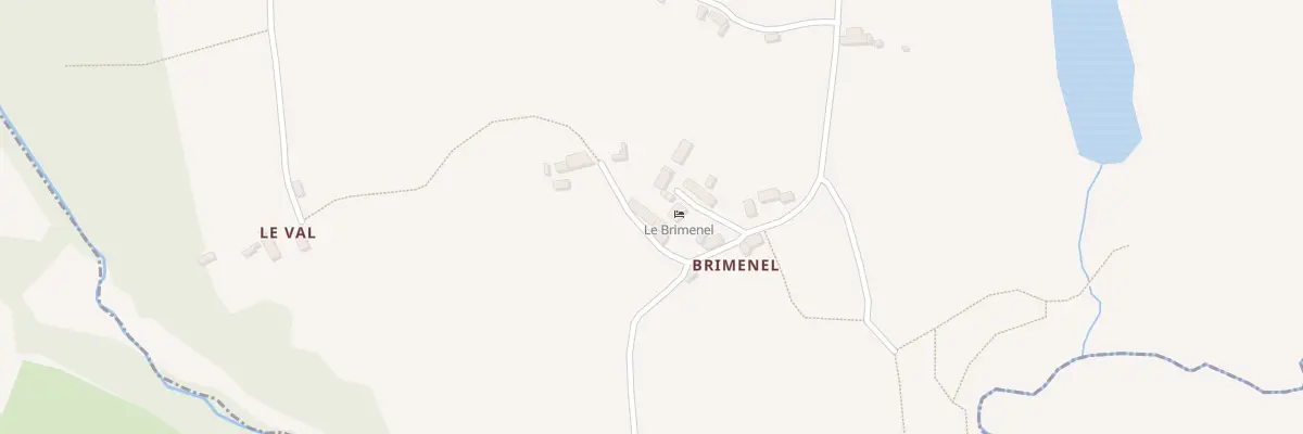 Plan du 5024 Brimenel au Tiercent