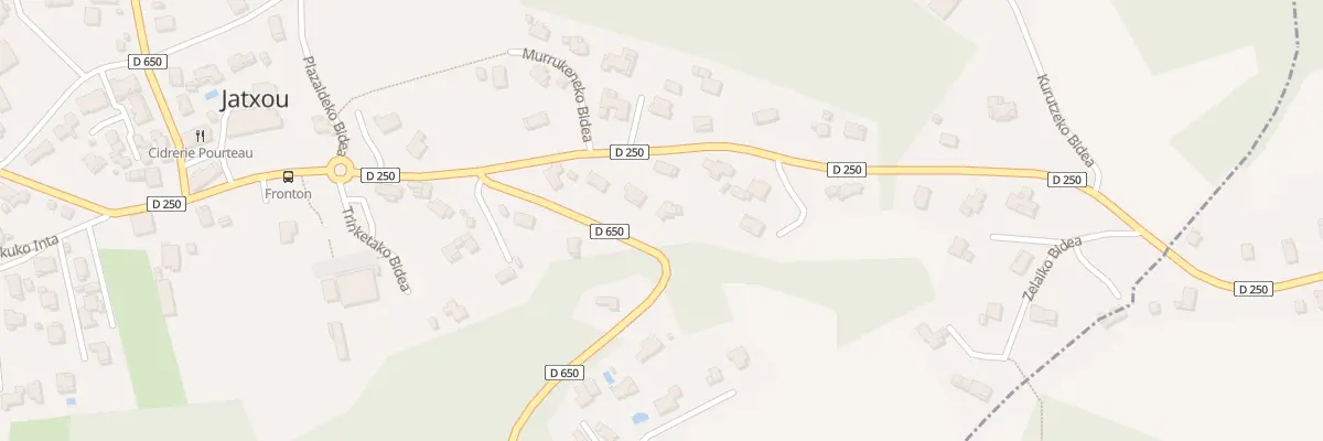 Plan du 129 Haltsuko Errebidea à Jatxou