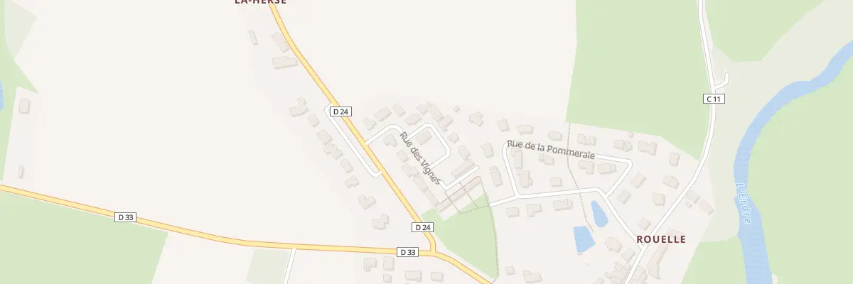 Plan du 9 Rue des Vignes à Joué-sur-Erdre