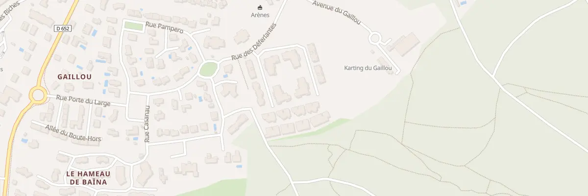 Plan du 3 Rue des Déferlantes à Capbreton