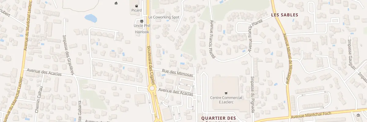 Plan du 21 Rue des Mimosas à Capbreton