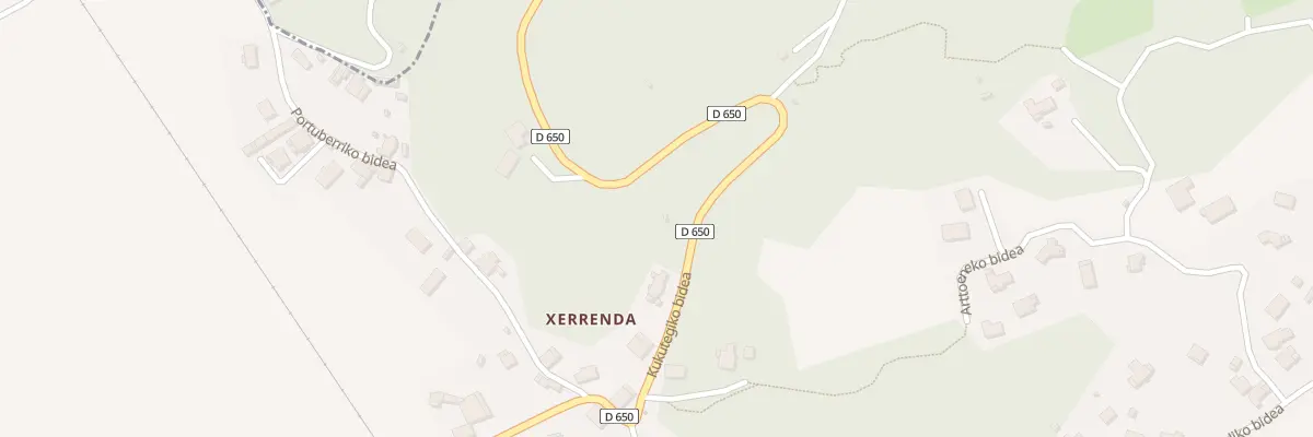 Plan du 81 Kukutegiko errepidea à Halsou