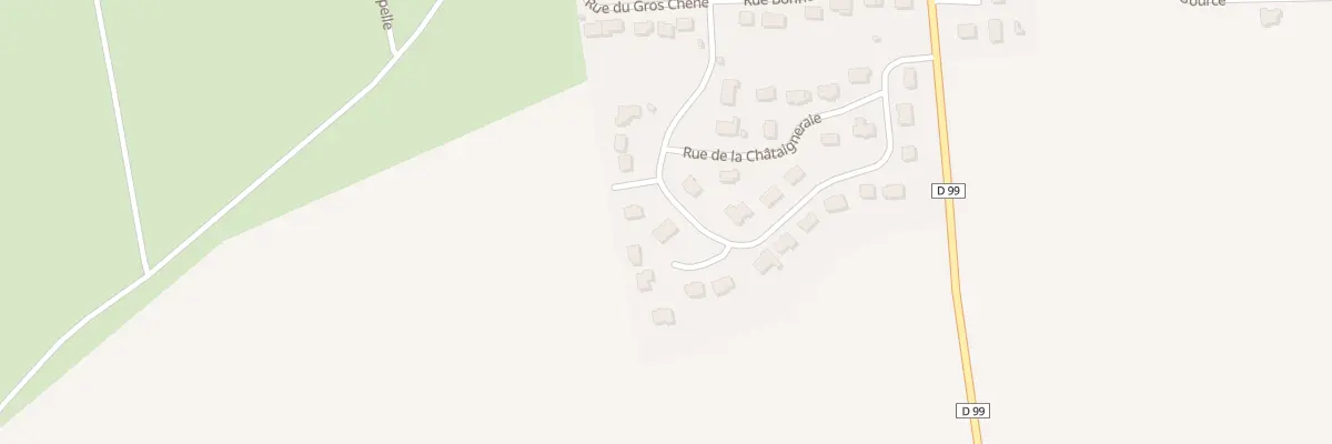 Plan du 29 Rue de la Chataigneraie à Essé