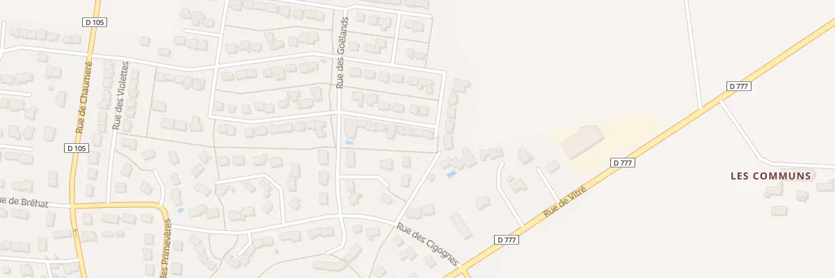 Plan du 36 Rue du Cap Fréhel à Piré-Chancé