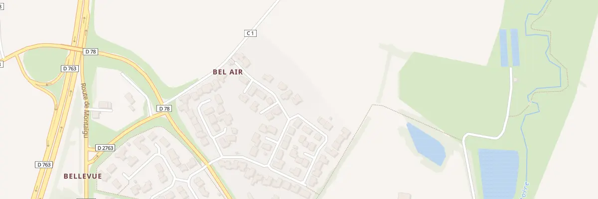 Plan du 50 Rue Germaine Tillion à Bellevigny