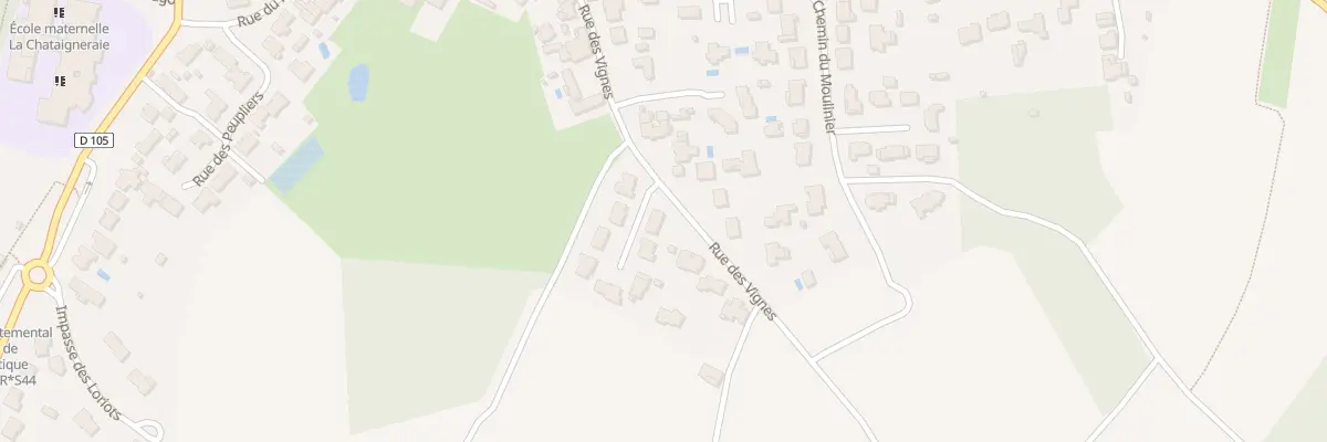 Plan du 1 Imp des Vignes à Haute-Goulaine