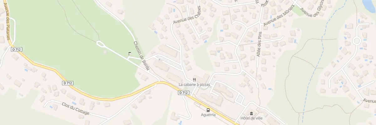 Plan du 421 Av des Chênes à Mouguerre