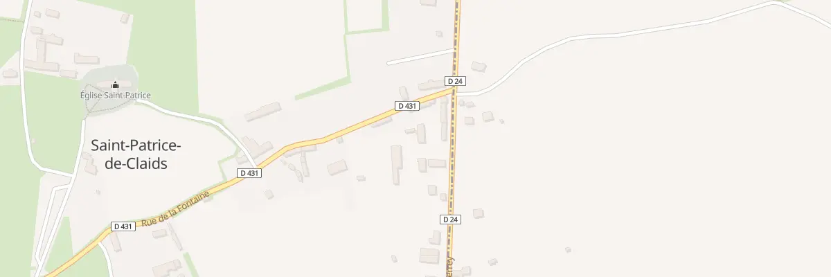 Plan du 24 Le Hameau Perrey à Saint-Patrice-de-Claids