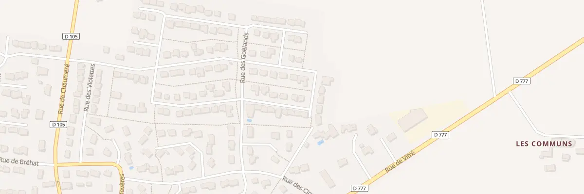 Plan du 27 Rue du Cap Fréhel à Piré-Chancé