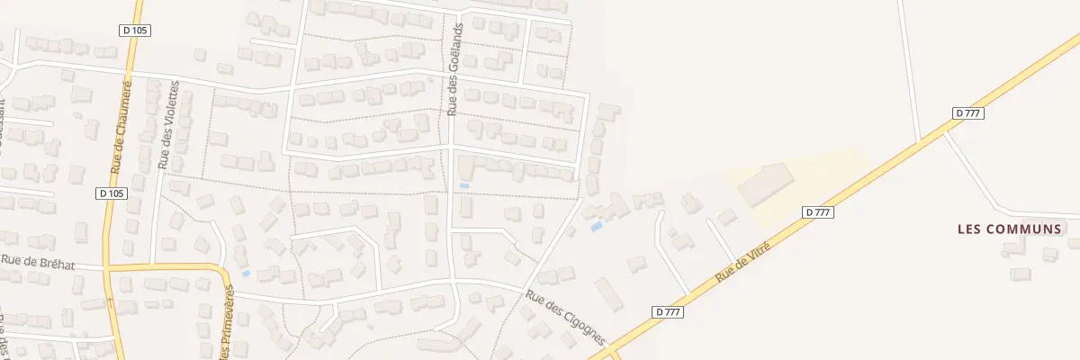 Plan du 34 Rue du Cap Fréhel à Piré-Chancé