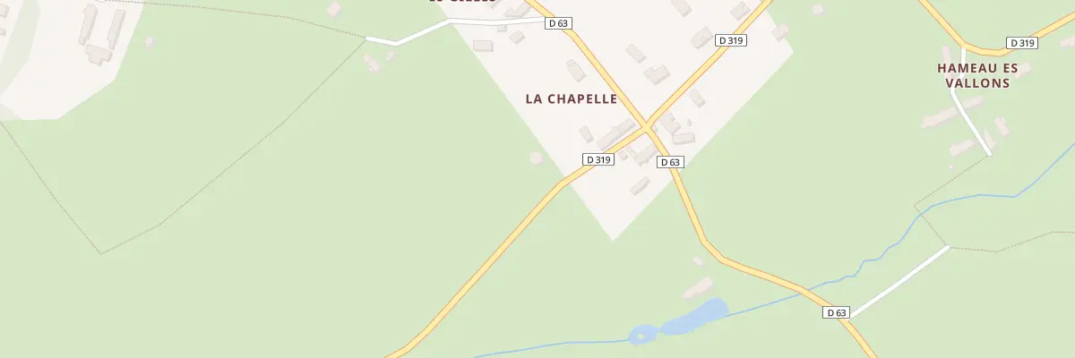 Plan du 5 La Chapelle à Montaigu-la-Brisette
