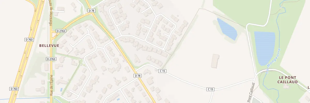 Plan du 18 Rue Germaine Tillion à Bellevigny
