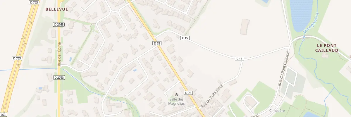 Plan du 30 Rue de la croix aux forgerons à Bellevigny