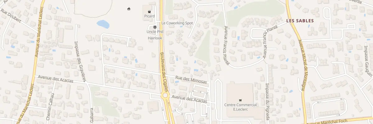 Plan du 17 Rue des Mimosas à Capbreton