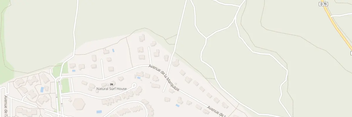 Plan du 27 Av de la Marquèze à Seignosse