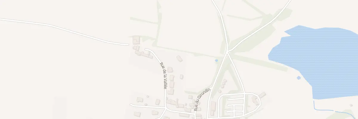 Plan du 260 Rue de la vallée au Bernard