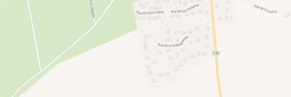 Plan du 33 Lot La Chataigneraie à Essé