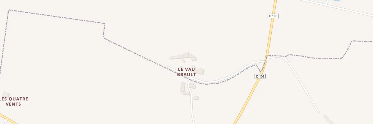 Plan du 6006 Le Vaubrault à Domagné