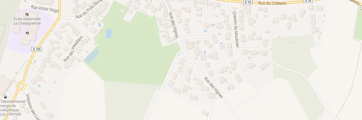 Plan du 8 Imp des Vignes à Haute-Goulaine
