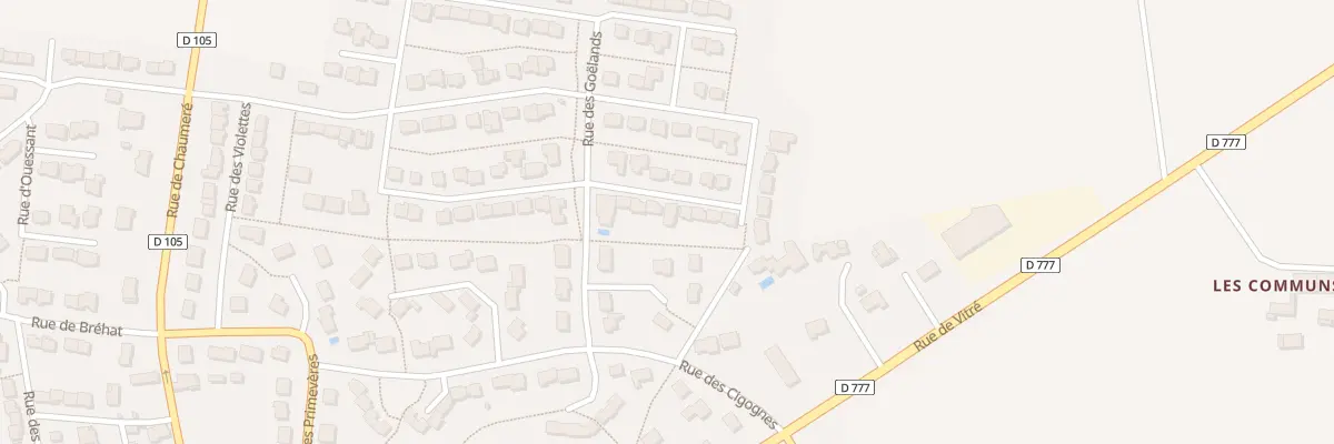 Plan du 30 Rue du Cap Fréhel à Piré-Chancé