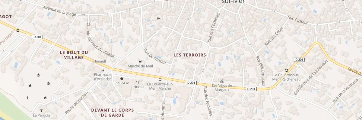 Plan du 19 Rue de la Motte à La Couarde-sur-Mer