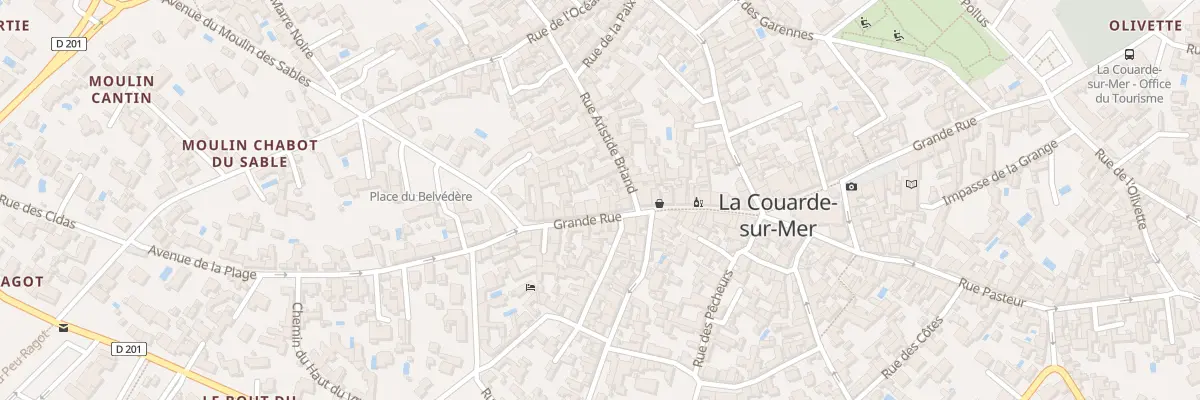 Plan du 62 Gr Gde Rue à La Couarde-sur-Mer