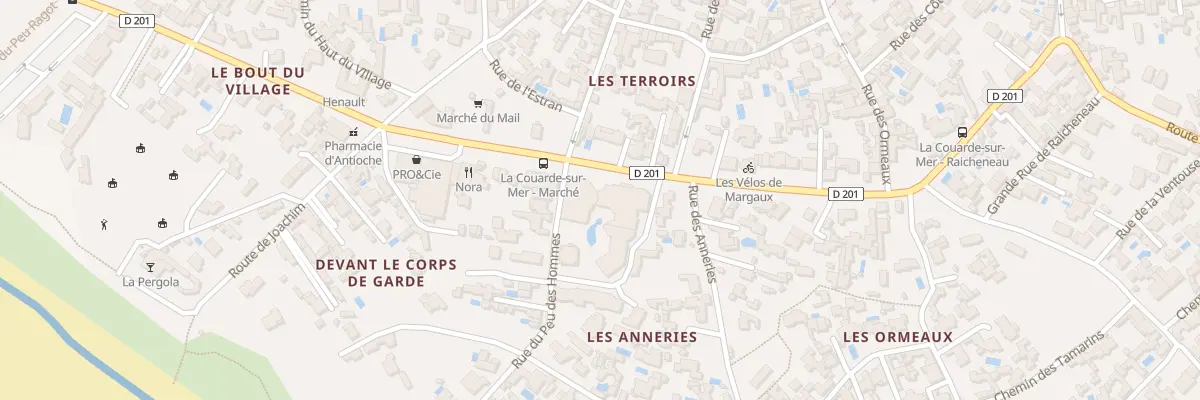 Plan du 17 Av du Mail à La Couarde-sur-Mer