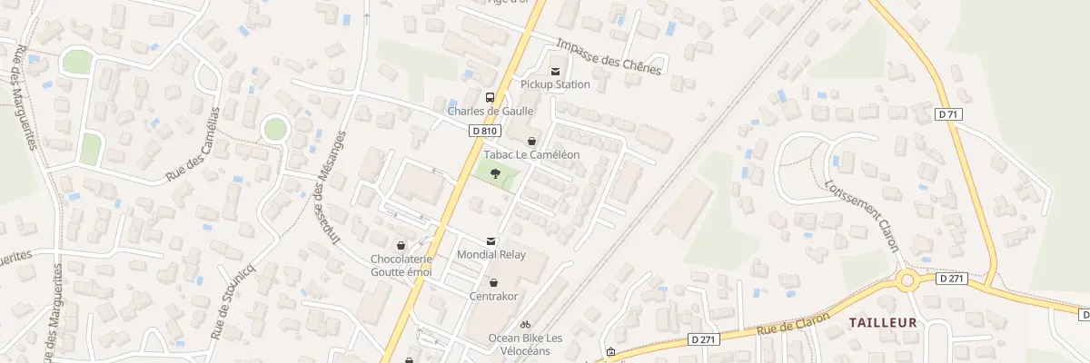 Plan du 4 Imp du Gourbet à Labenne