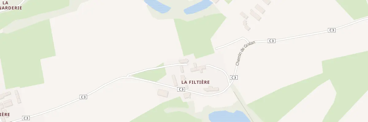 Plan du 121 Che de Gralan à Carquefou