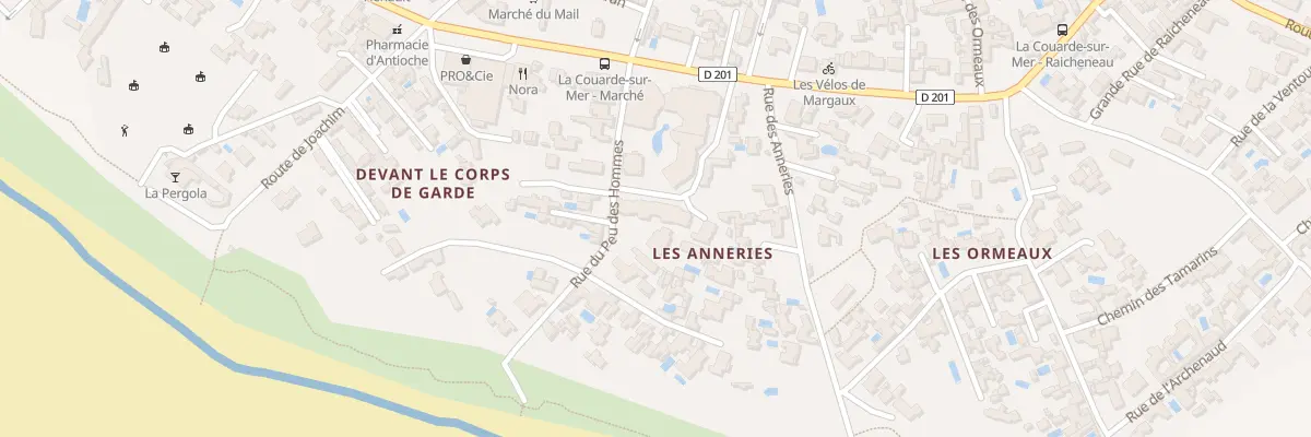 Plan du 17 Rue des Chardons Bleus à La Couarde-sur-Mer