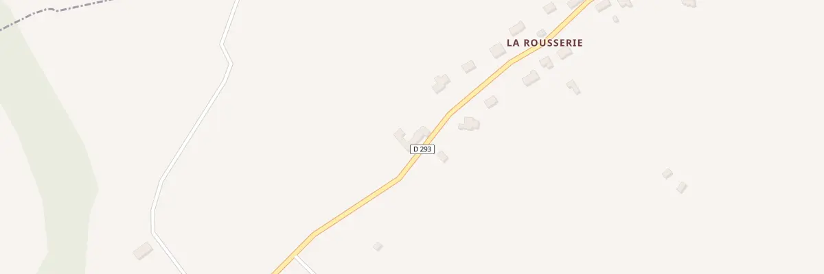 Plan du 52 Route de la Rousserie à Monthuchon